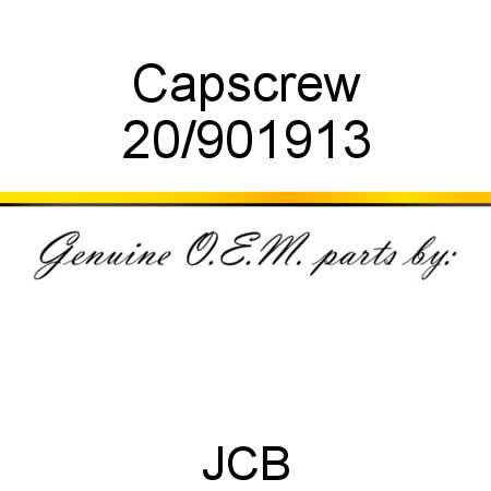 Capscrew 20/901913