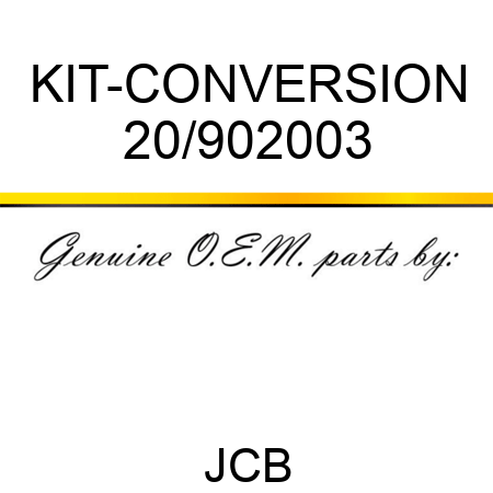 KIT-CONVERSION 20/902003