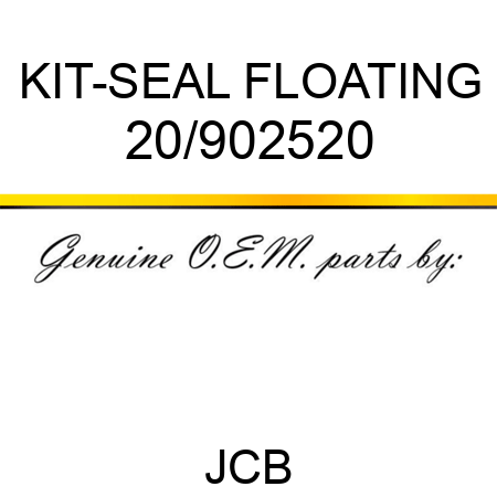 KIT-SEAL FLOATING 20/902520