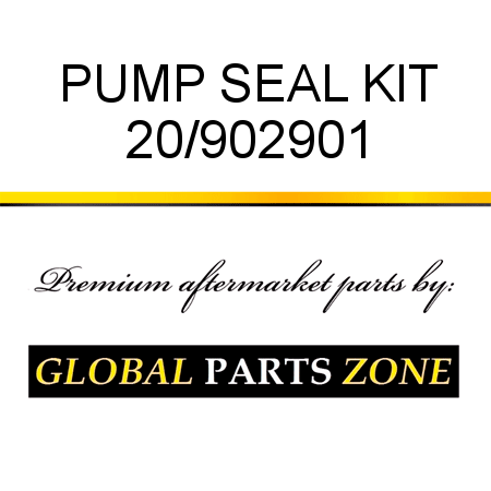 PUMP SEAL KIT 20/902901