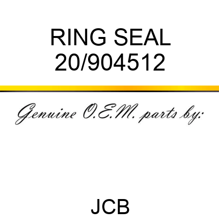 RING SEAL 20/904512