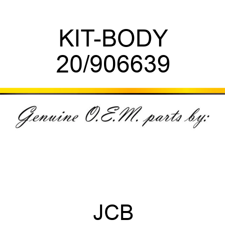 KIT-BODY 20/906639