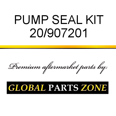 PUMP SEAL KIT 20/907201