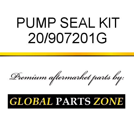 PUMP SEAL KIT 20/907201G