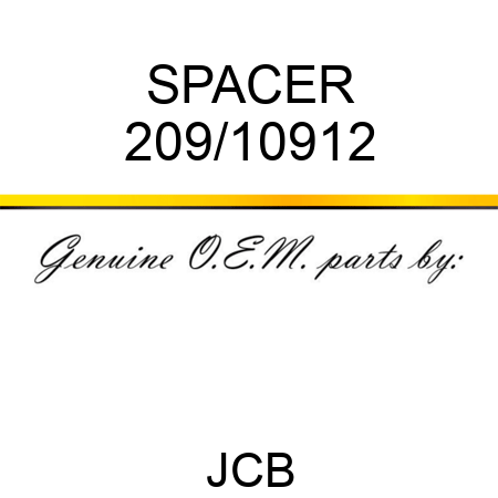 SPACER 209/10912