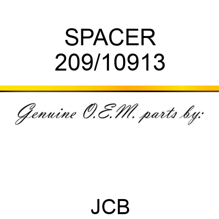 SPACER 209/10913