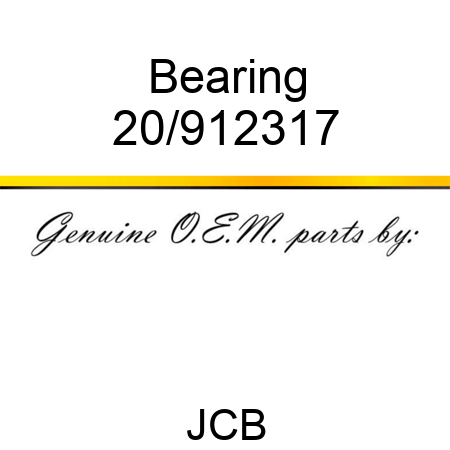 Bearing 20/912317