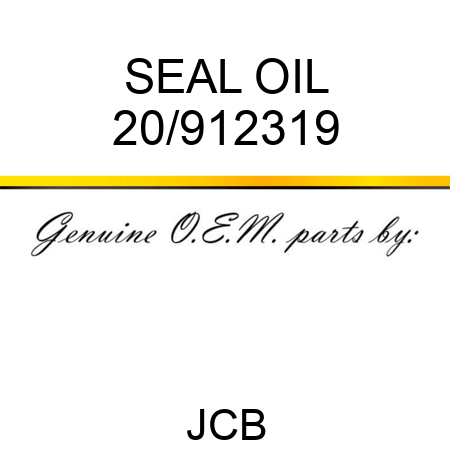 SEAL OIL 20/912319