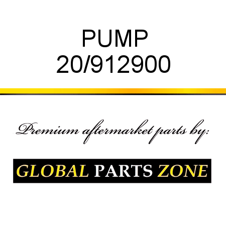 PUMP 20/912900