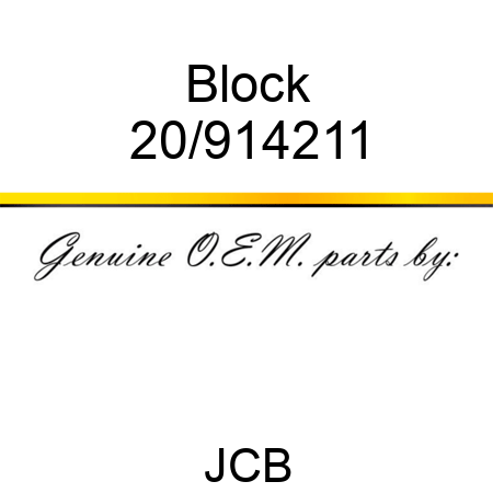 Block 20/914211