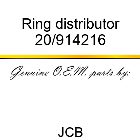 Ring distributor 20/914216