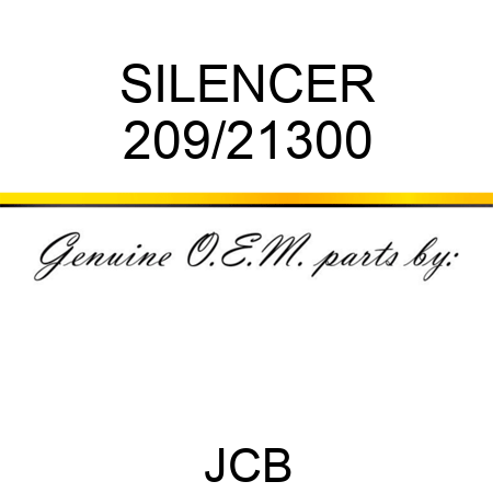 SILENCER 209/21300