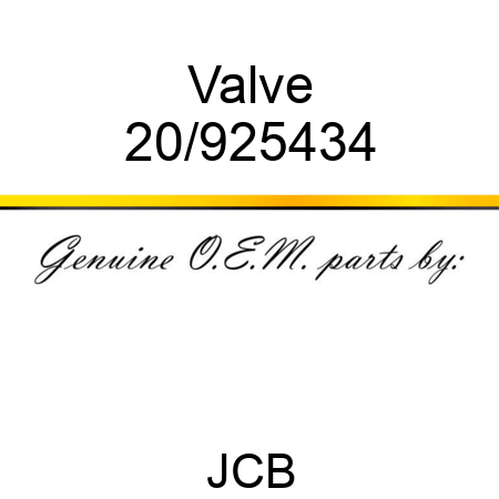 Valve 20/925434