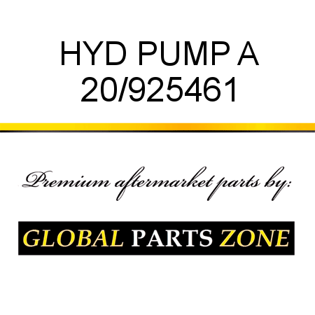 HYD PUMP A 20/925461