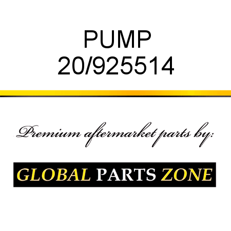 PUMP 20/925514