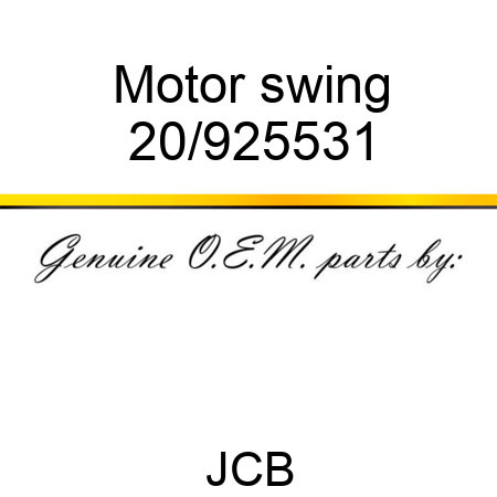 Motor swing 20/925531