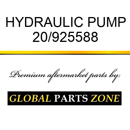 HYDRAULIC PUMP 20/925588