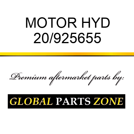 MOTOR HYD 20/925655