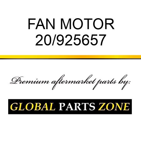 FAN MOTOR 20/925657