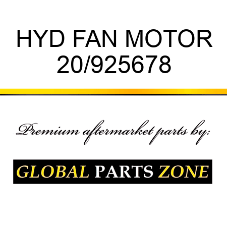 HYD FAN MOTOR 20/925678