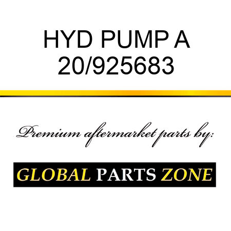 HYD PUMP A 20/925683