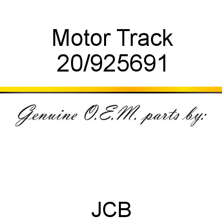 Motor, Track 20/925691