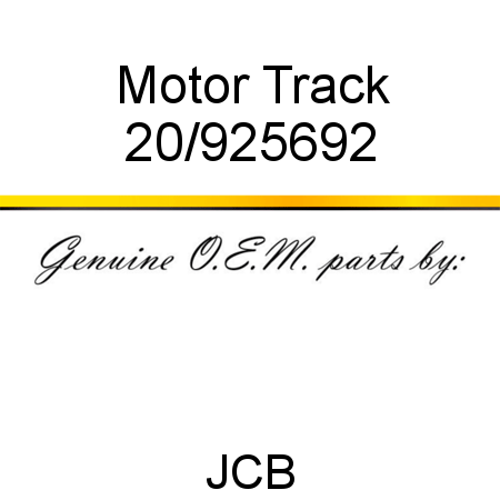 Motor, Track 20/925692