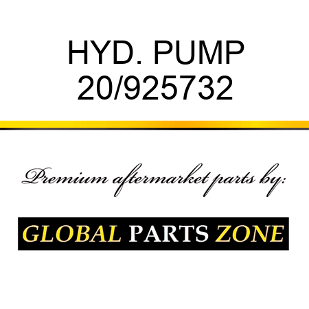 HYD. PUMP 20/925732