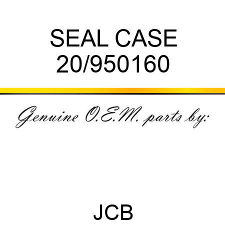 SEAL CASE 20/950160