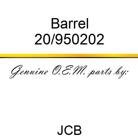Barrel 20/950202