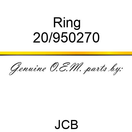 Ring 20/950270