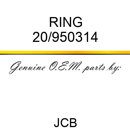 RING 20/950314