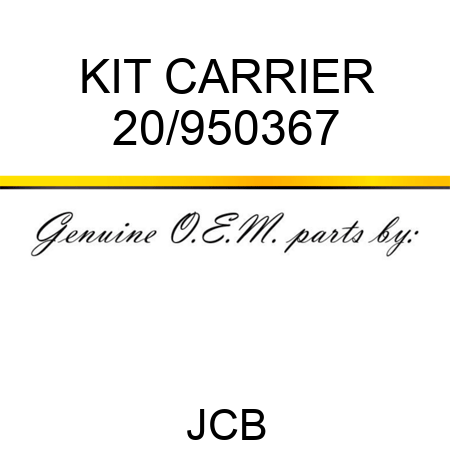 KIT CARRIER 20/950367