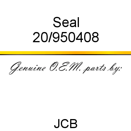 Seal 20/950408