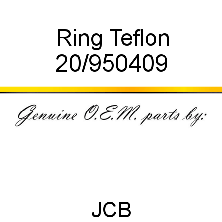 Ring, Teflon 20/950409