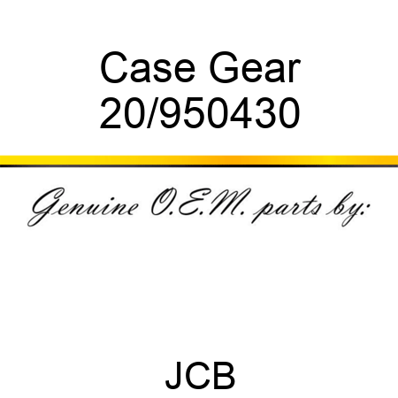 Case Gear 20/950430