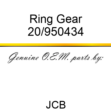 Ring Gear 20/950434