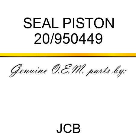 SEAL PISTON 20/950449