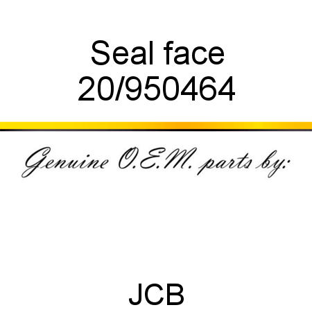 Seal, face 20/950464