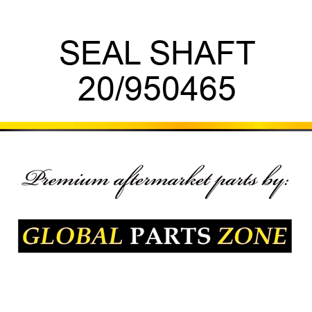 SEAL SHAFT 20/950465