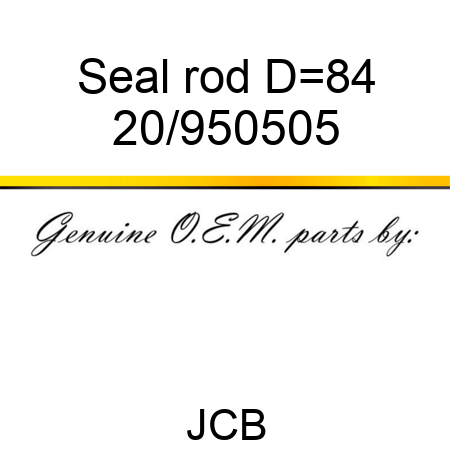 Seal rod D=84 20/950505