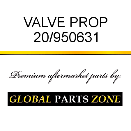 VALVE PROP 20/950631