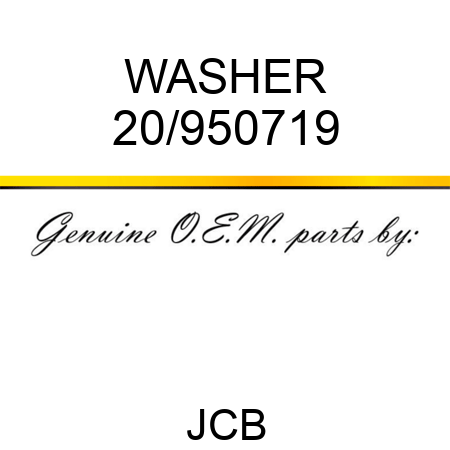 WASHER 20/950719