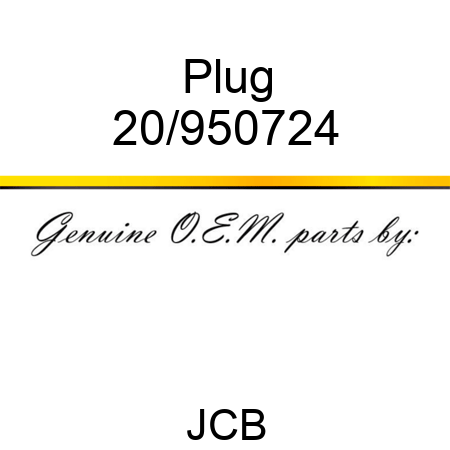 Plug 20/950724