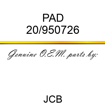 PAD 20/950726