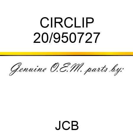 CIRCLIP 20/950727