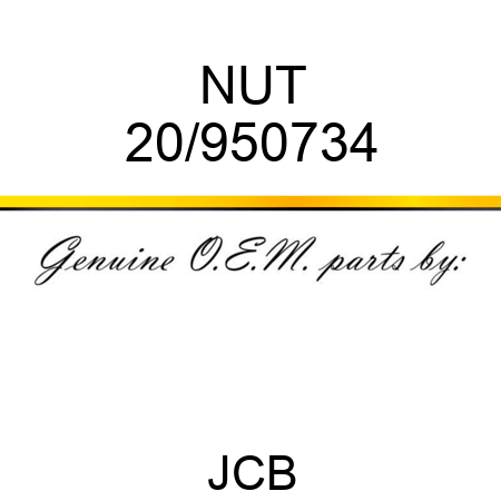 NUT 20/950734