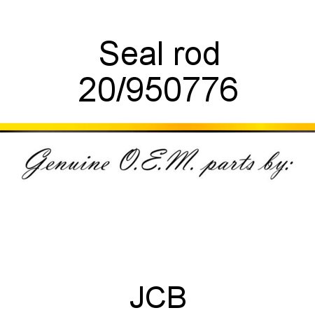 Seal, rod 20/950776
