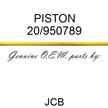 PISTON 20/950789