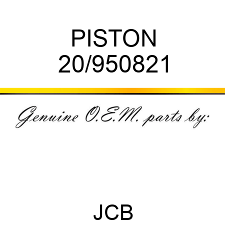 PISTON 20/950821